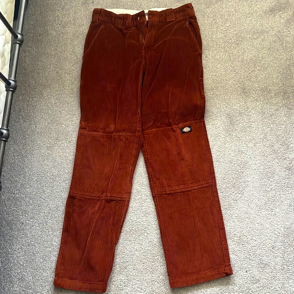 Dickies Orange Corduroy Pants